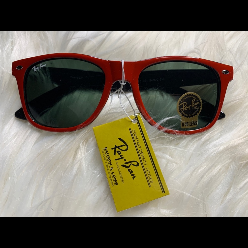 Rayban Wayfarer Red/Blk